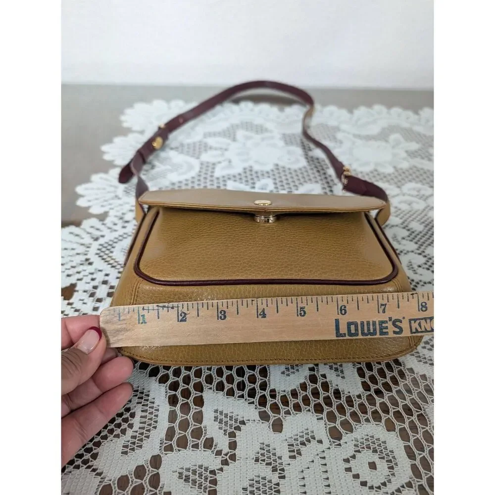 Cartier crossbody bag golden yellow color